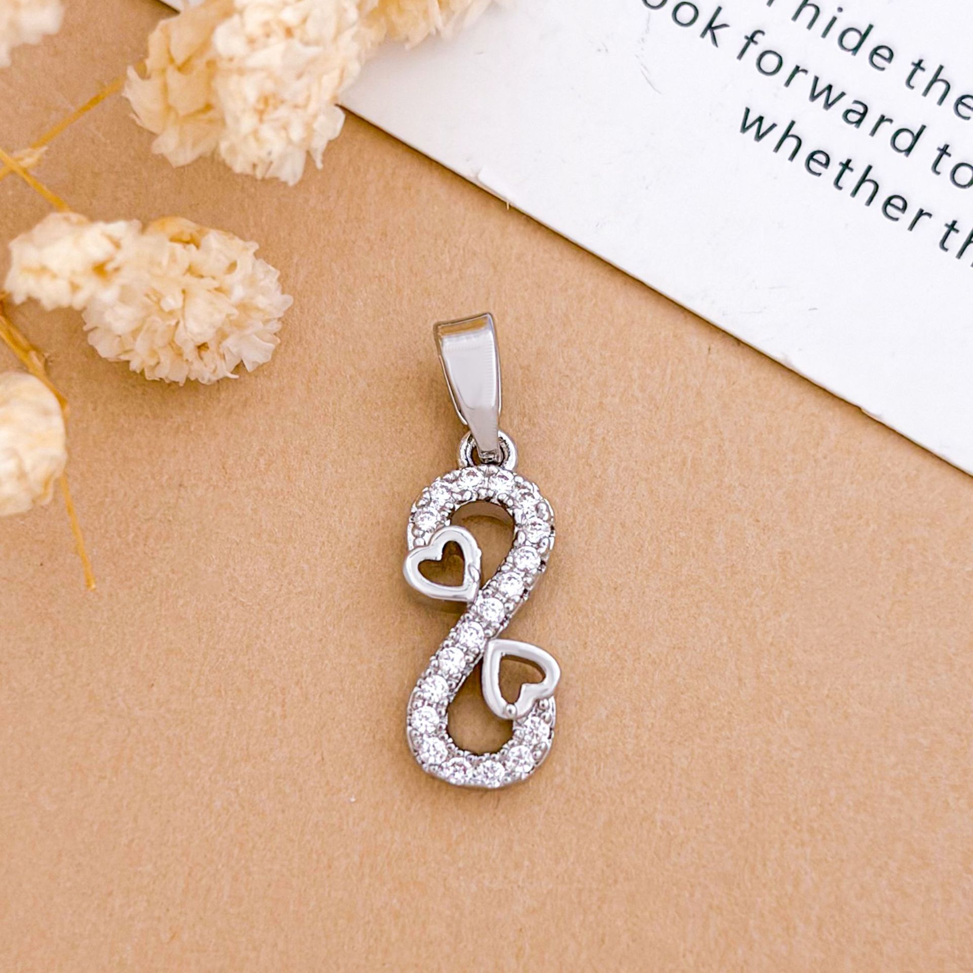 Xl5776 infinite love pendant silver