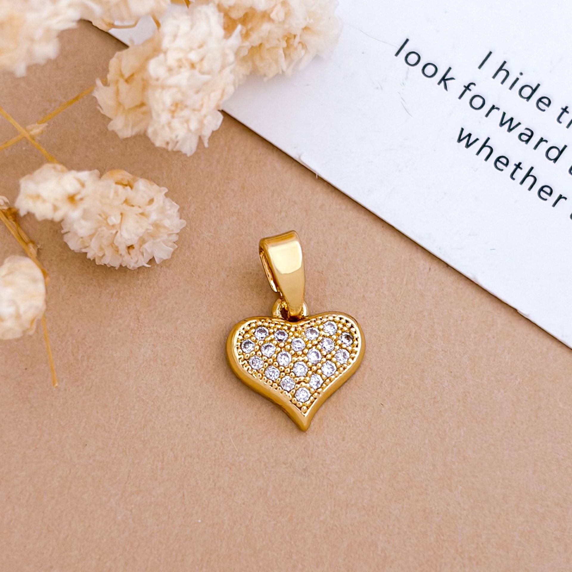 Xl5784 perfect love pendant gold