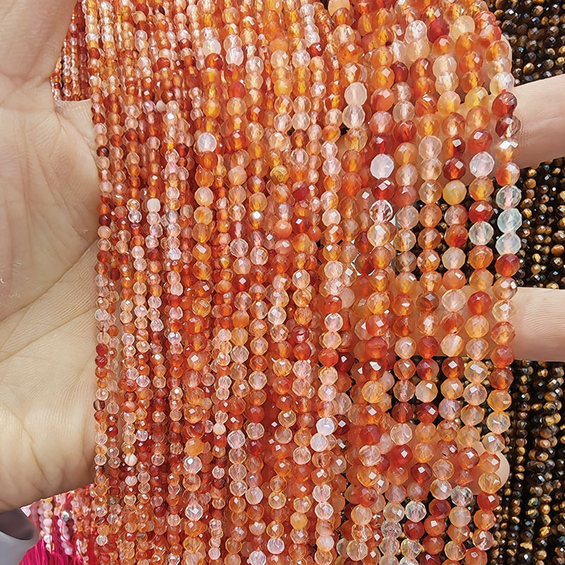 Red mixed agate