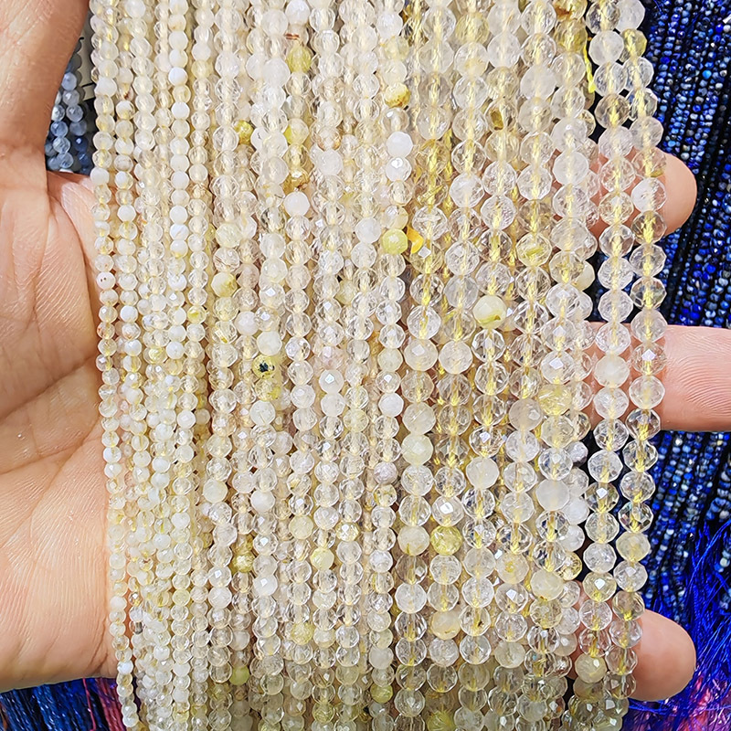 Golden hair crystal