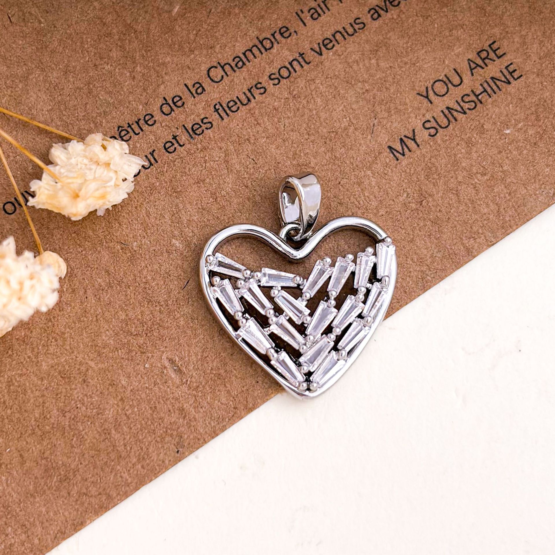 Xl5706 love pendant silver