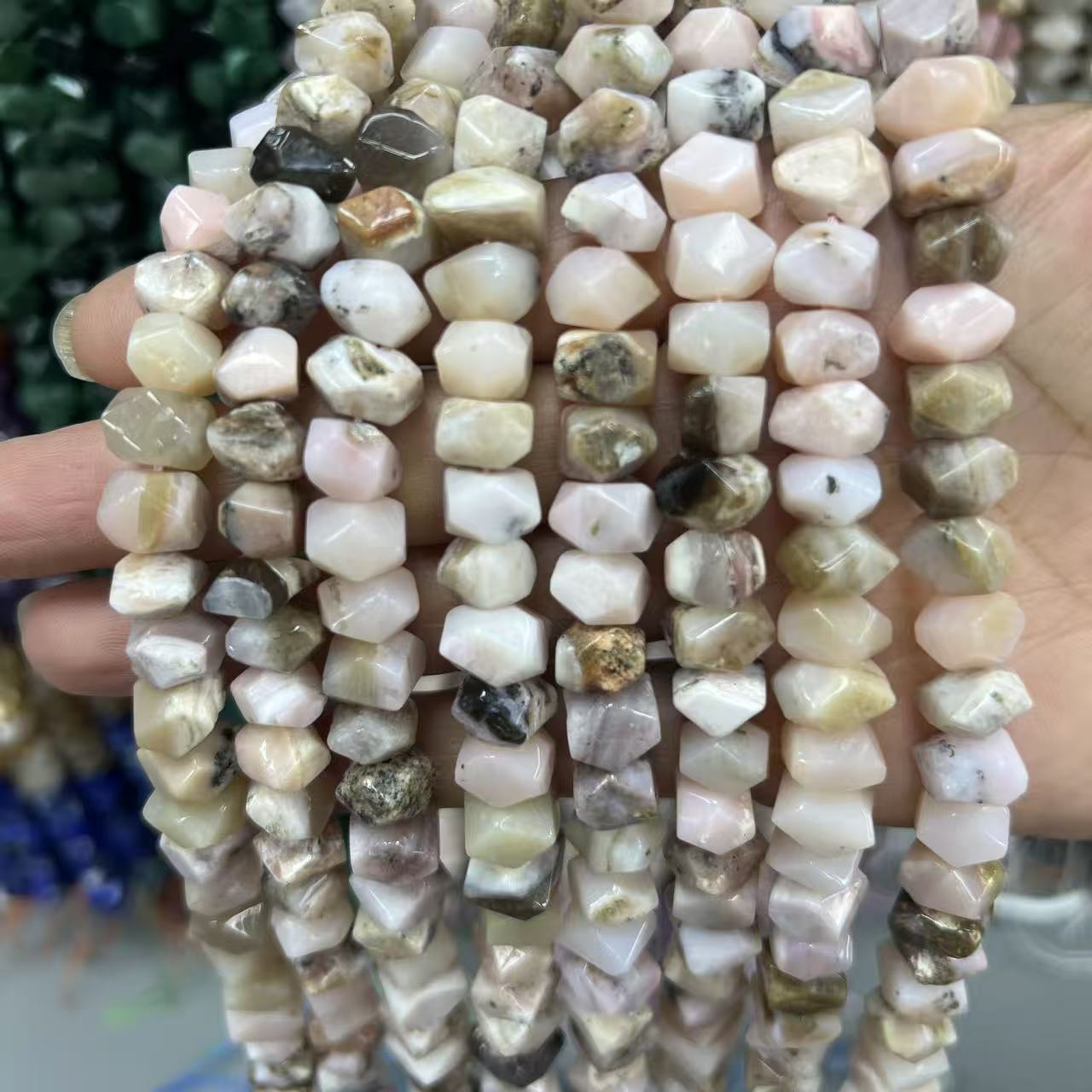 Pink opal