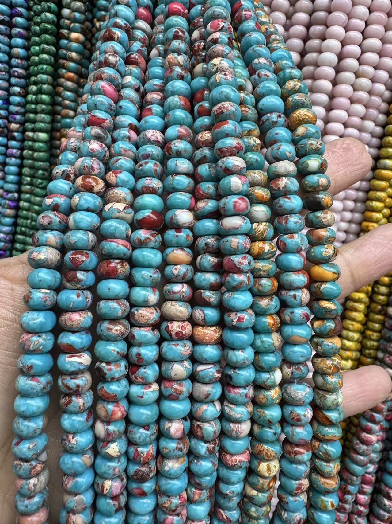 Blue red