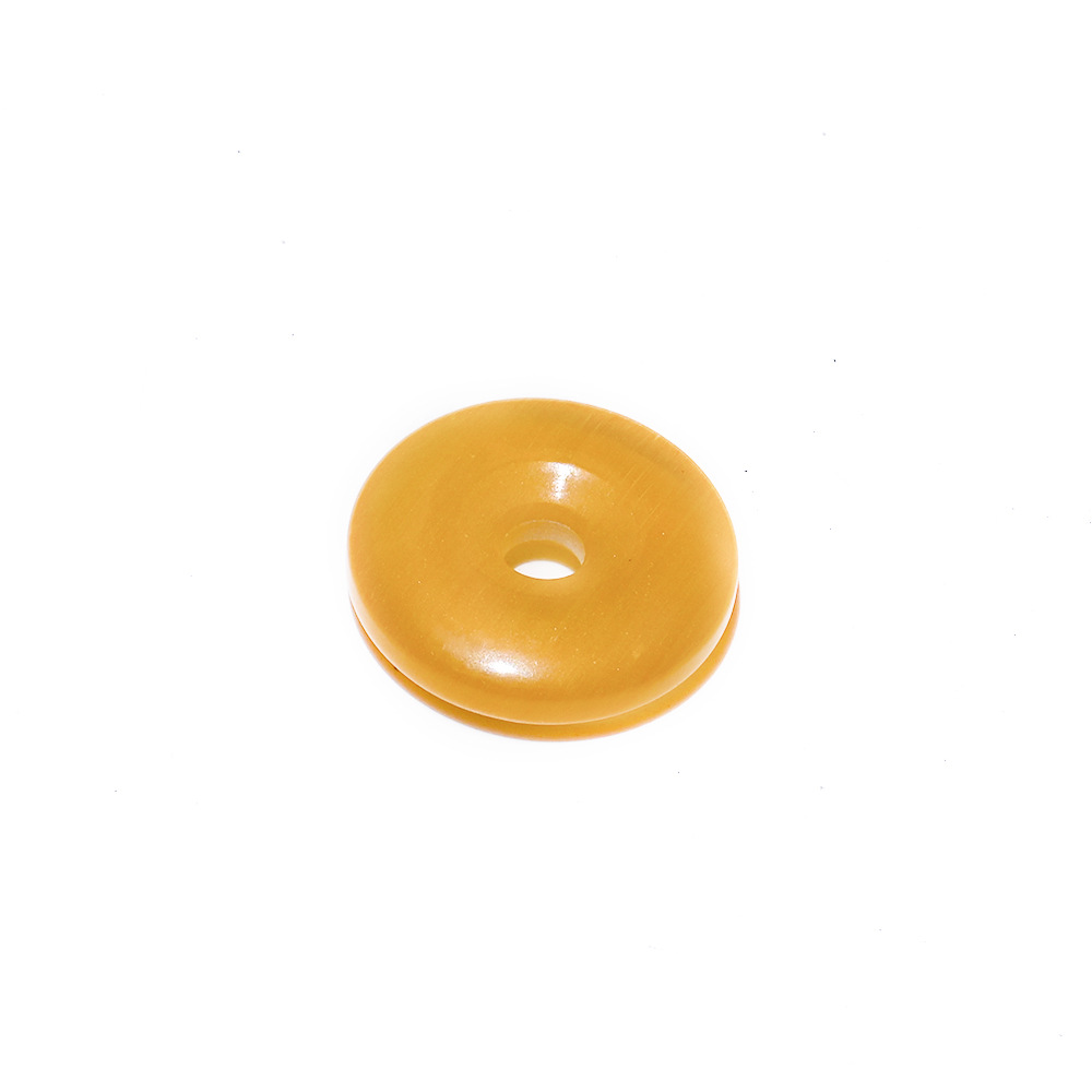 Yellow cat's eye stone