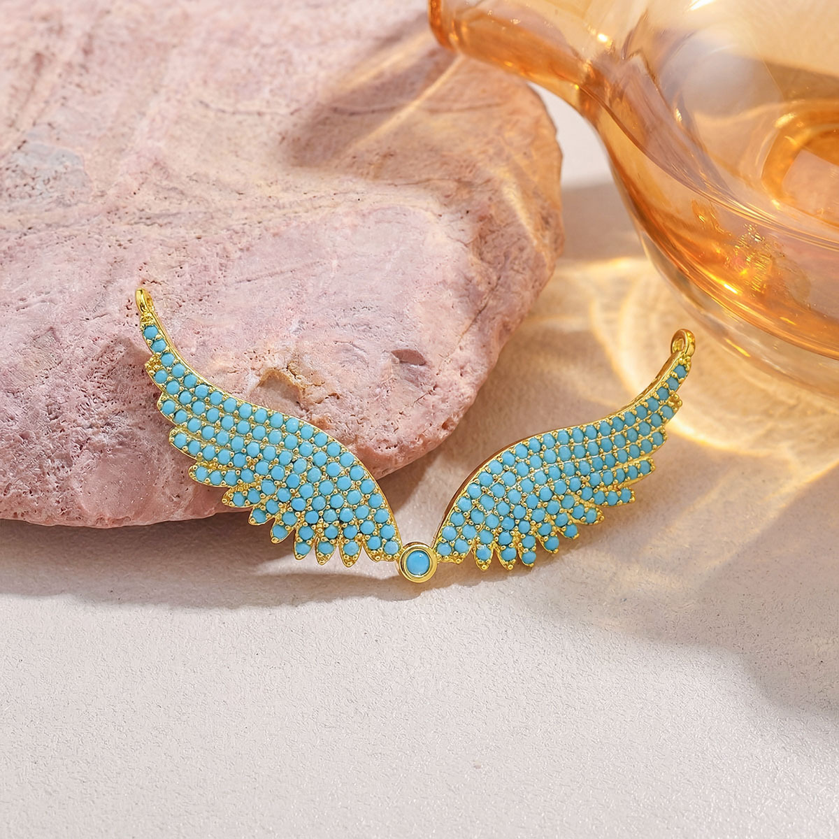 Xl1991 wings pendant gold