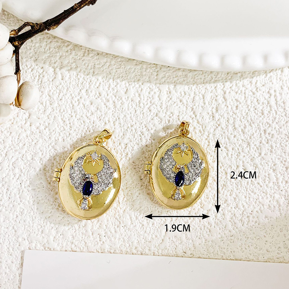 Xl3706 eagle opening and closing pendant two colors