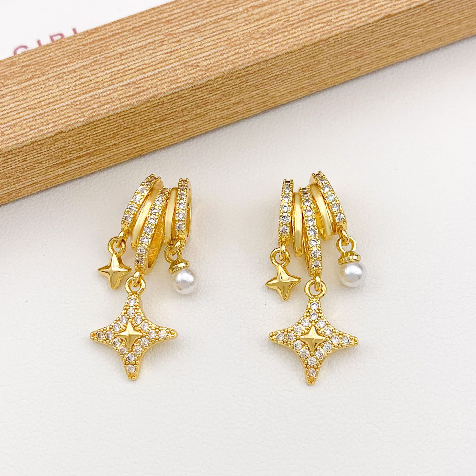 Xl4455 star pendant gold