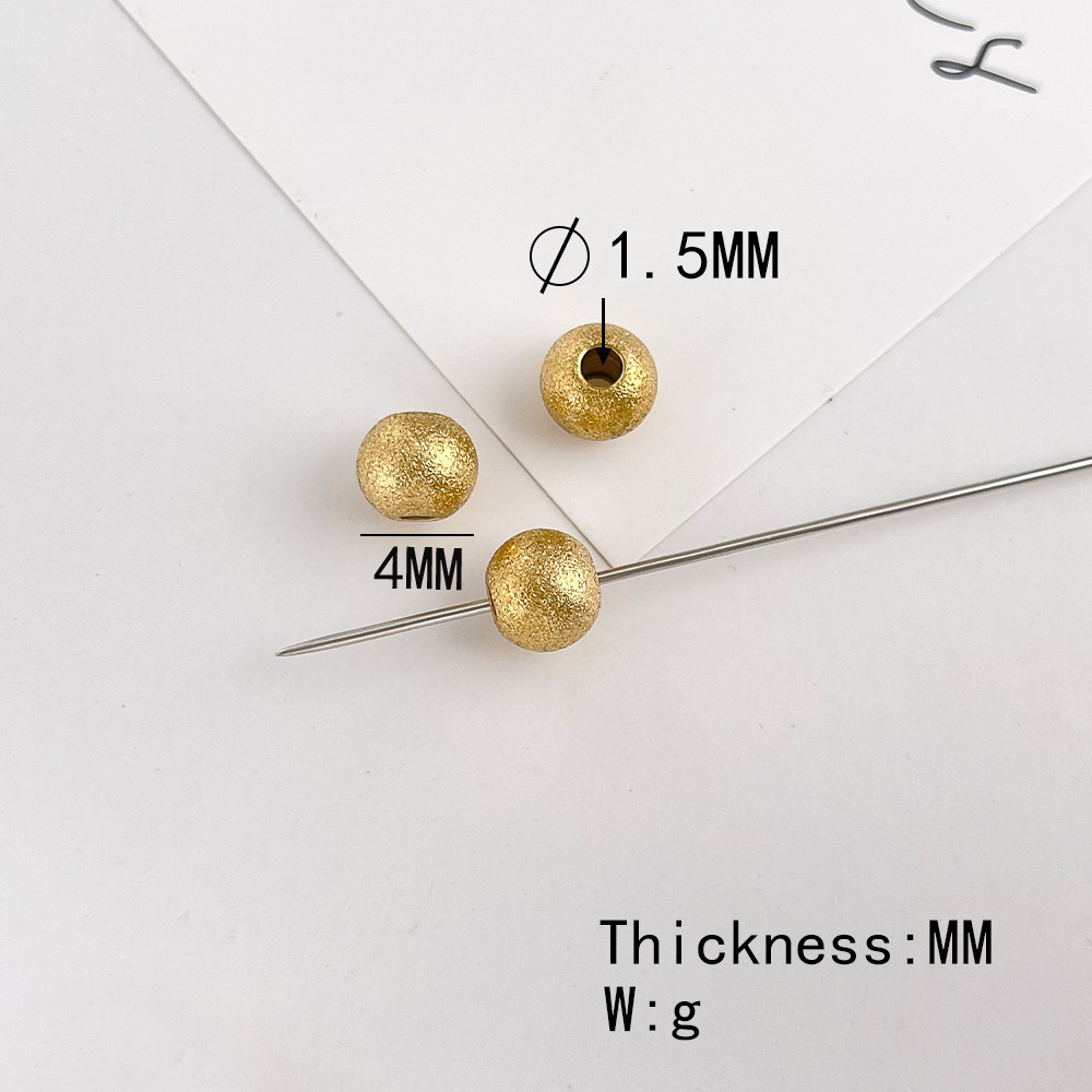 3 # Gold 4mm (small hole)