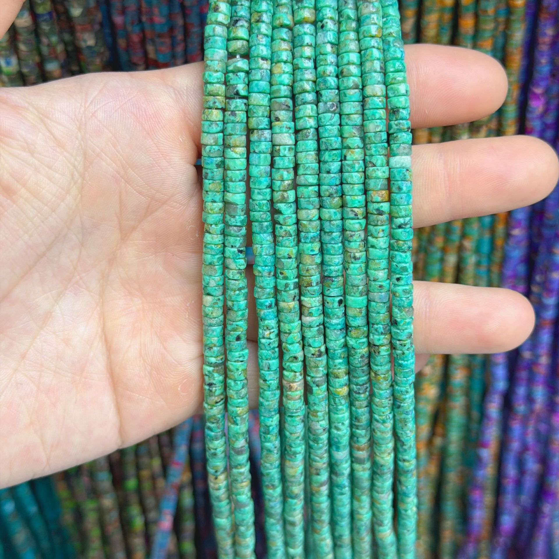 Light turquoise green