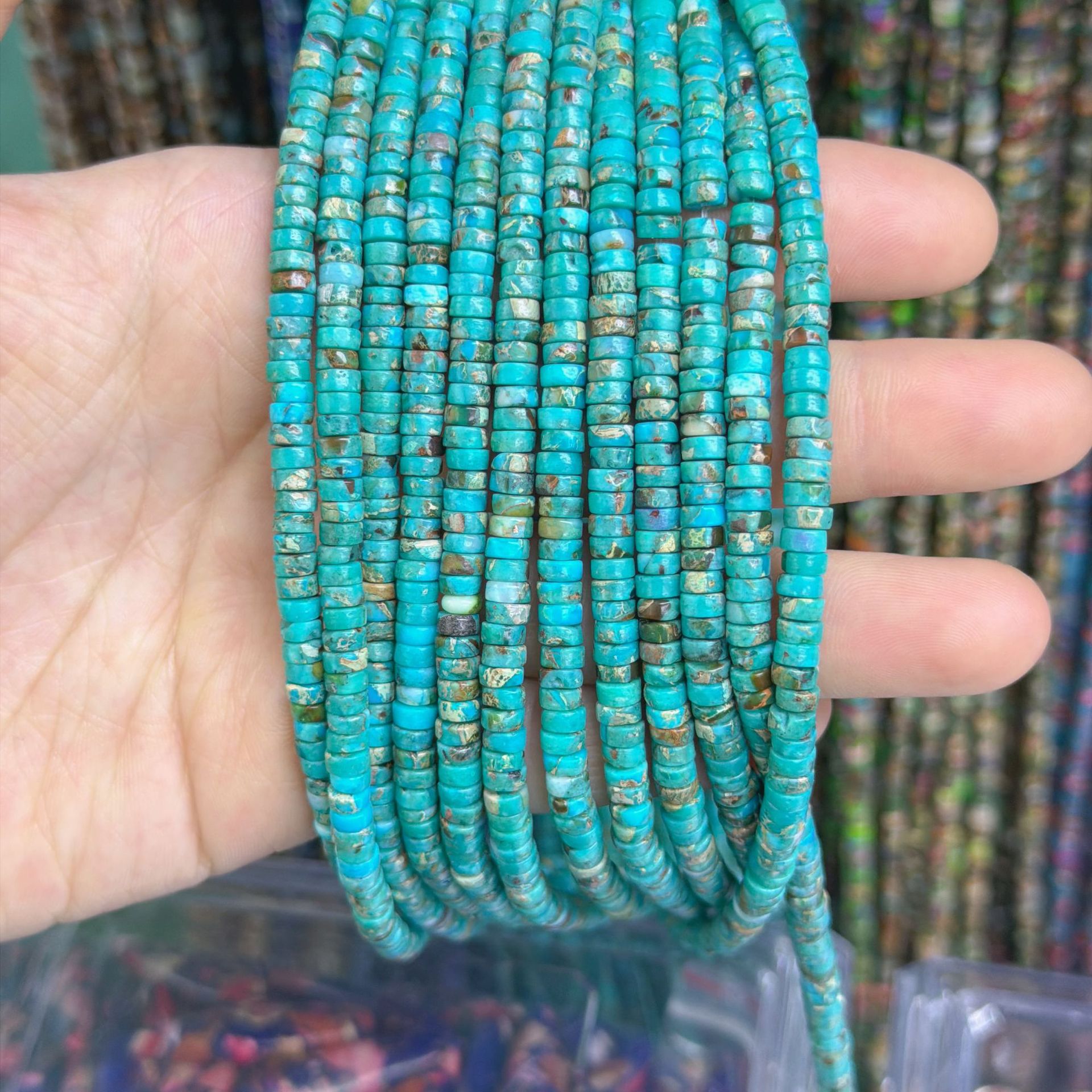 Turquoise blue
