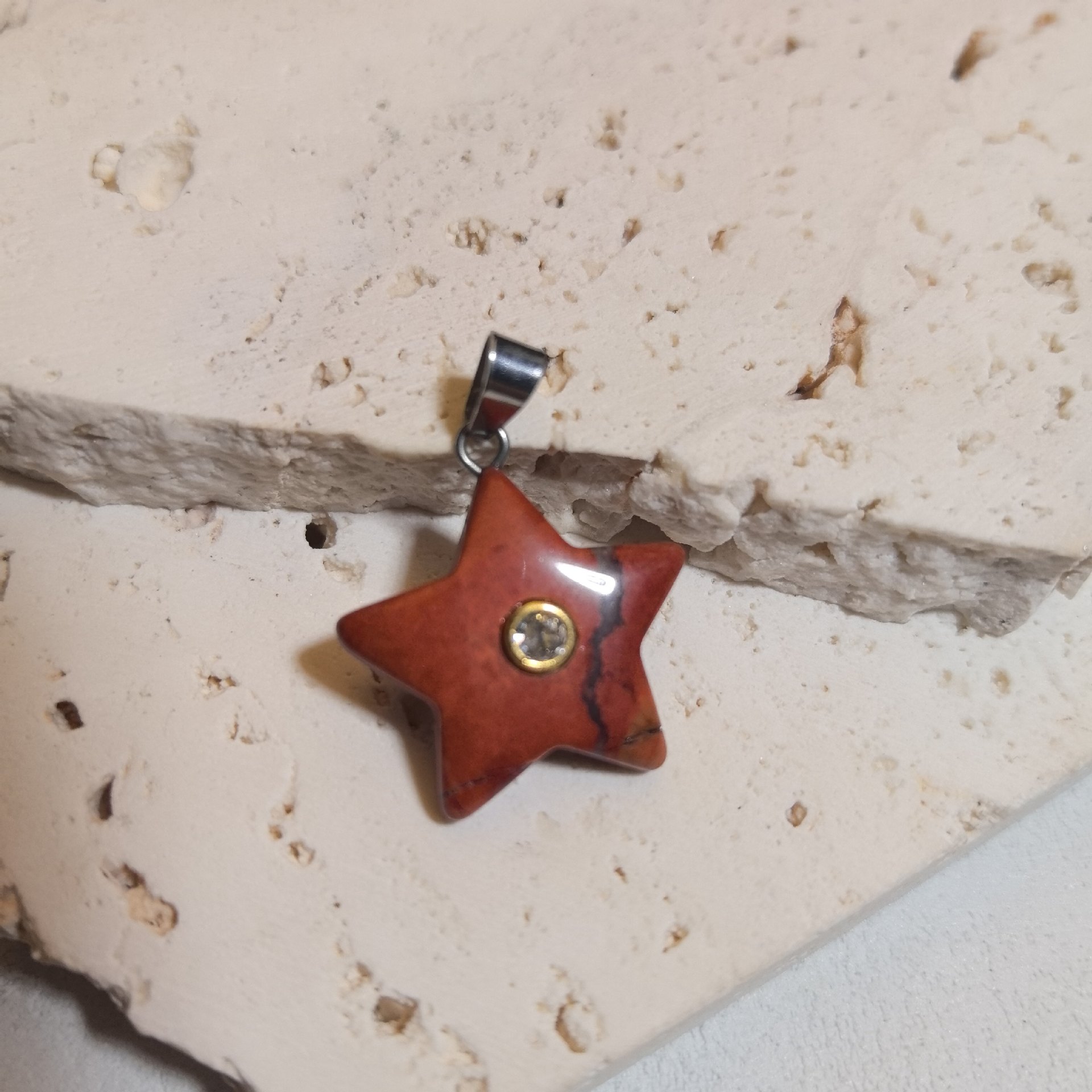 Red stone