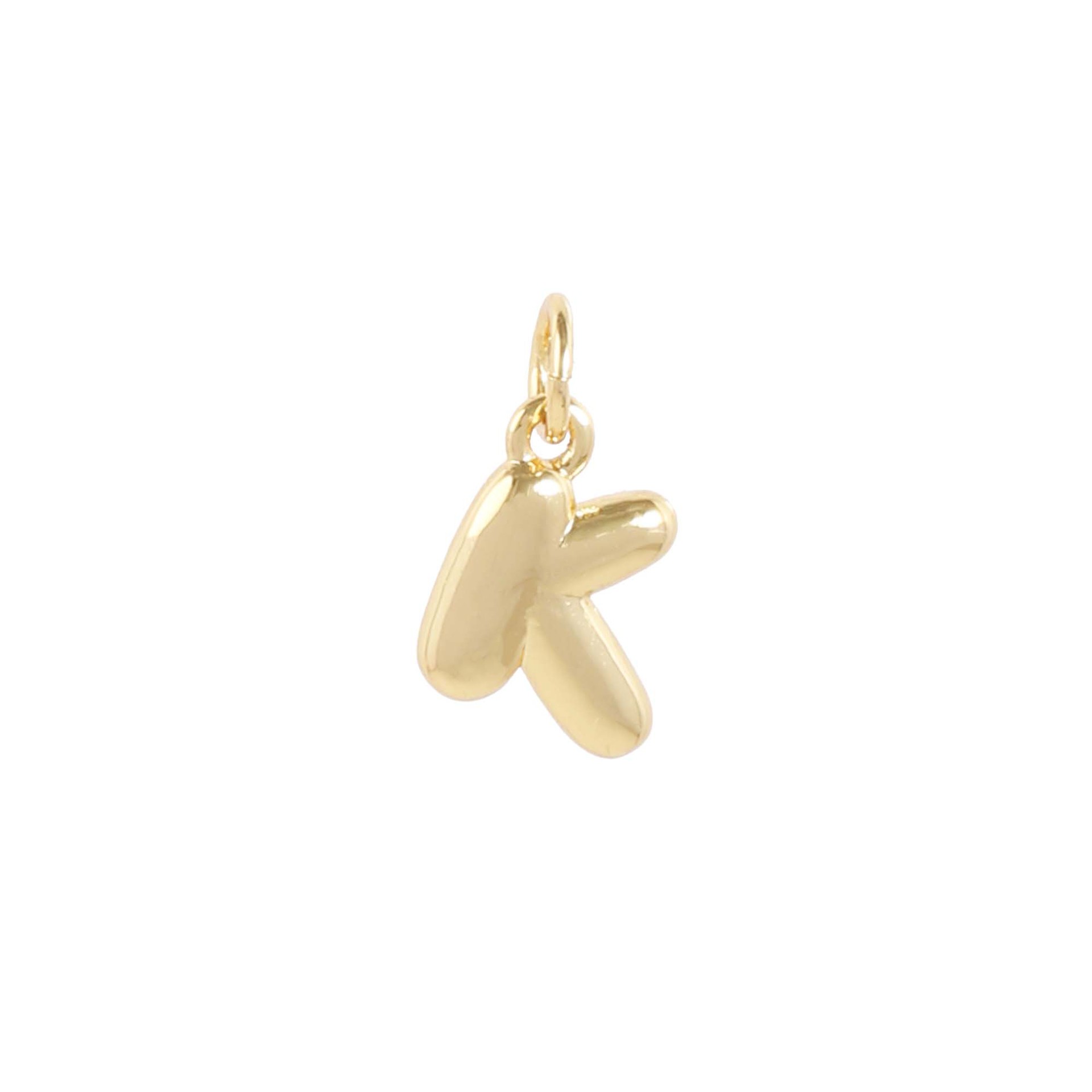 18k gold initial k
