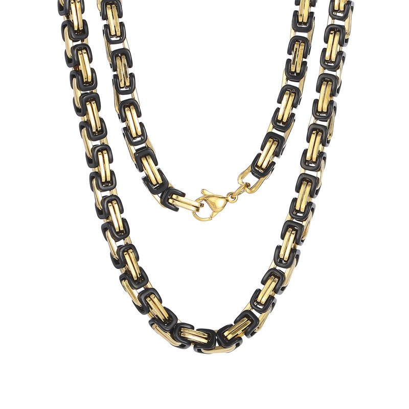 5mm black gold