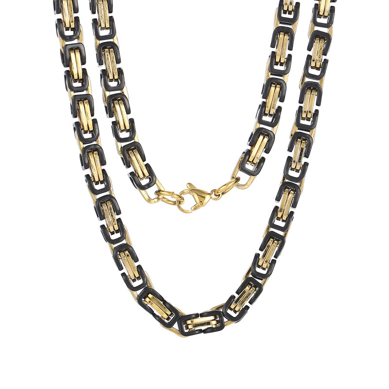 6mm black gold