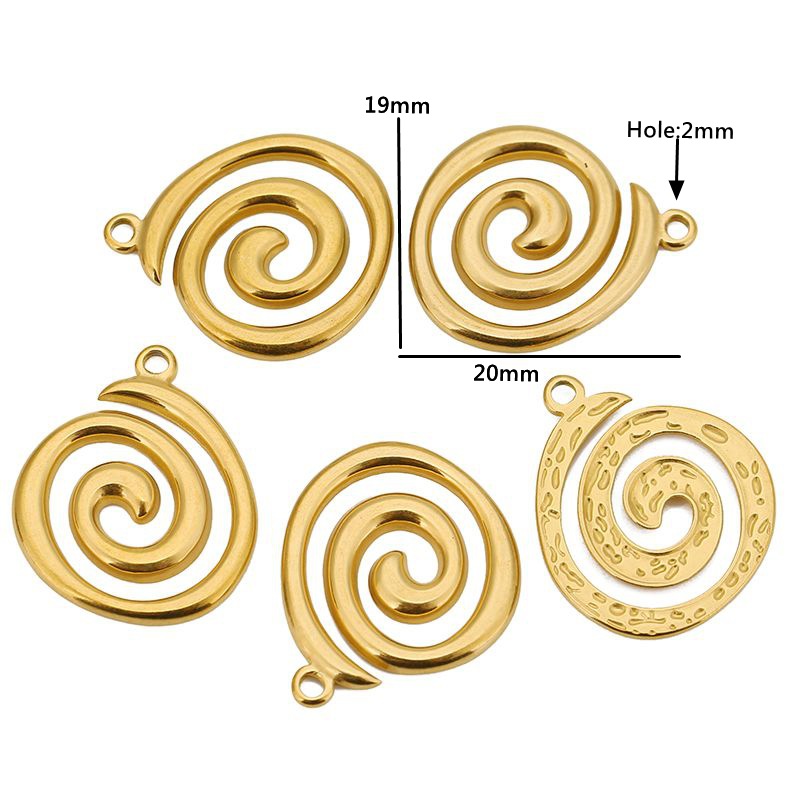 Golden single circle