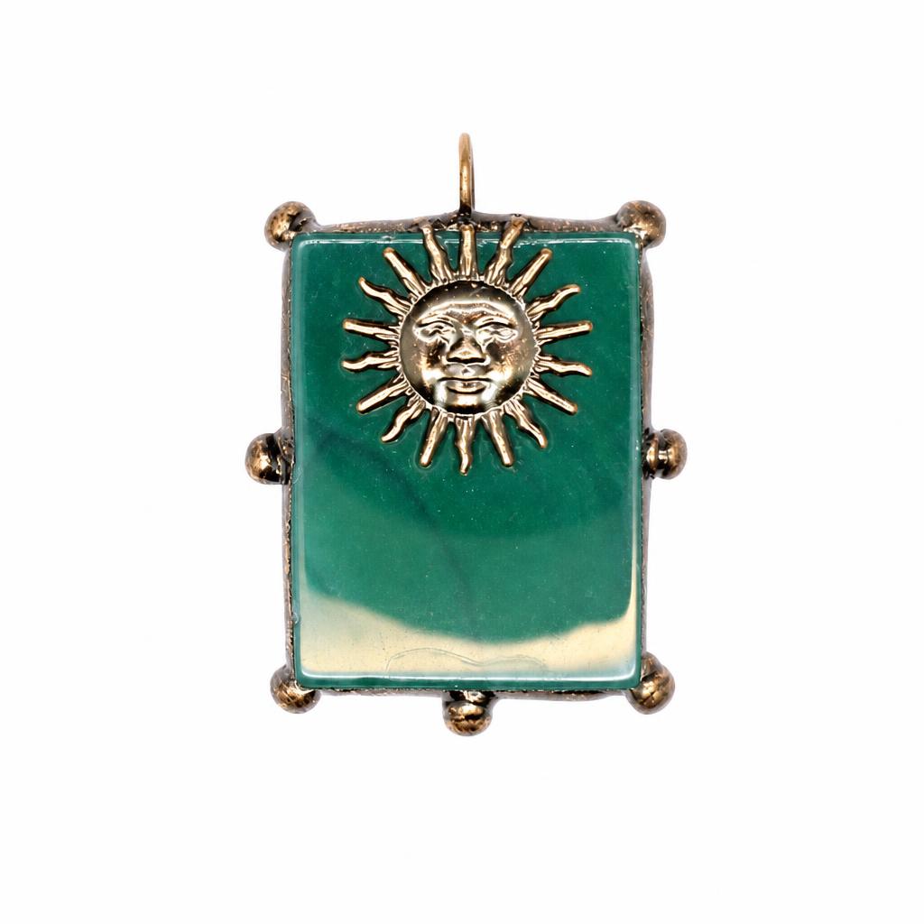 Green agate (bronze)