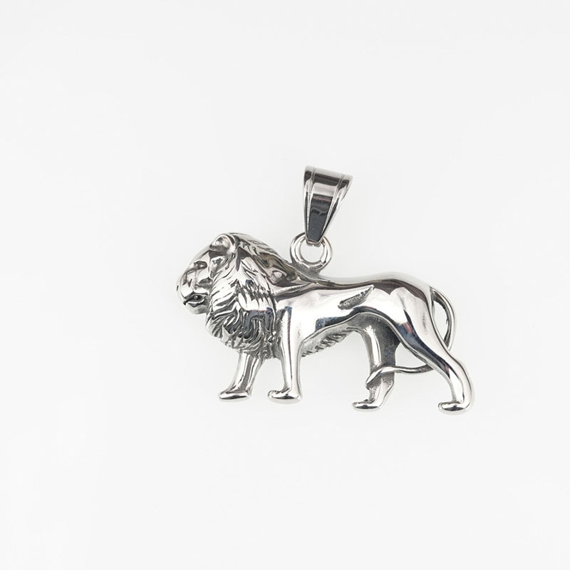 Silver single pendant without chain
