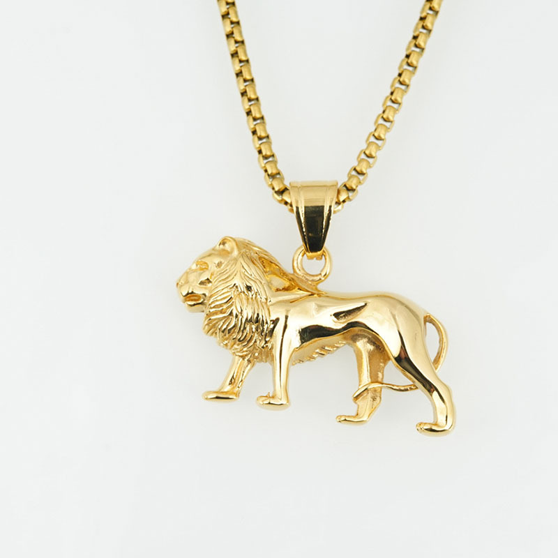 Gold pendant chain 60cm