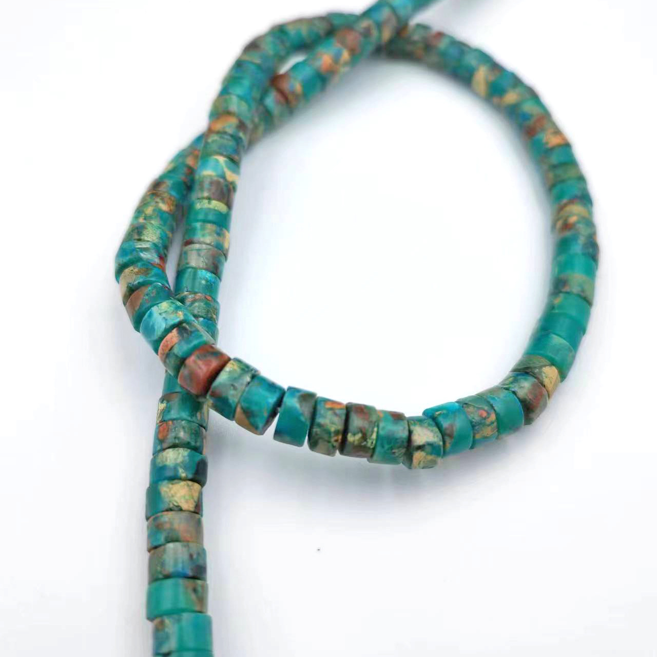 Blue snakeskin