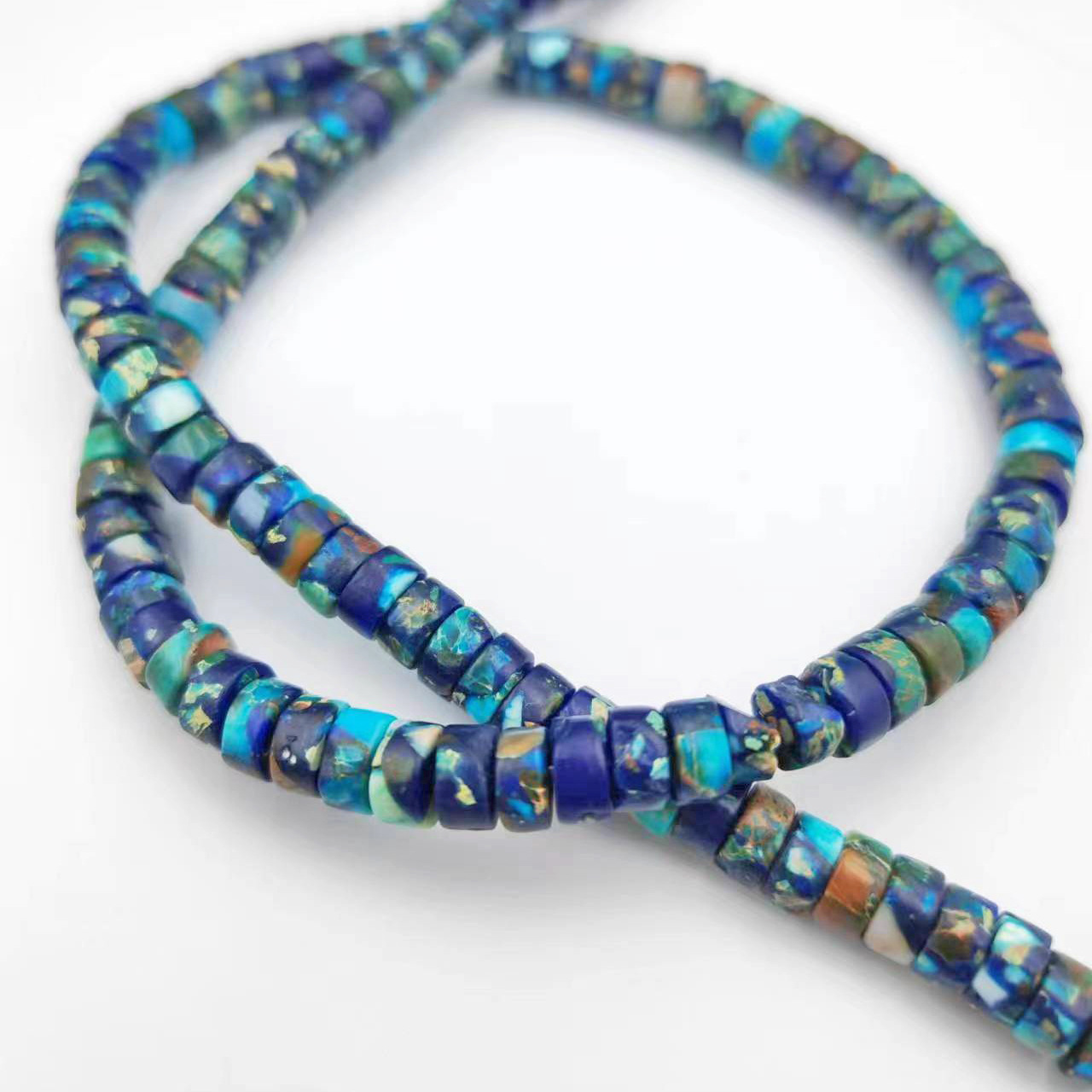 Turquoise Blue Gold
