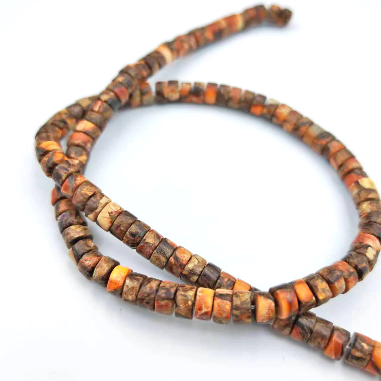 Gold copper orange