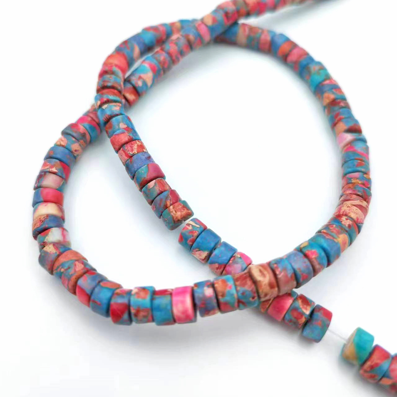 Turquoise plus red