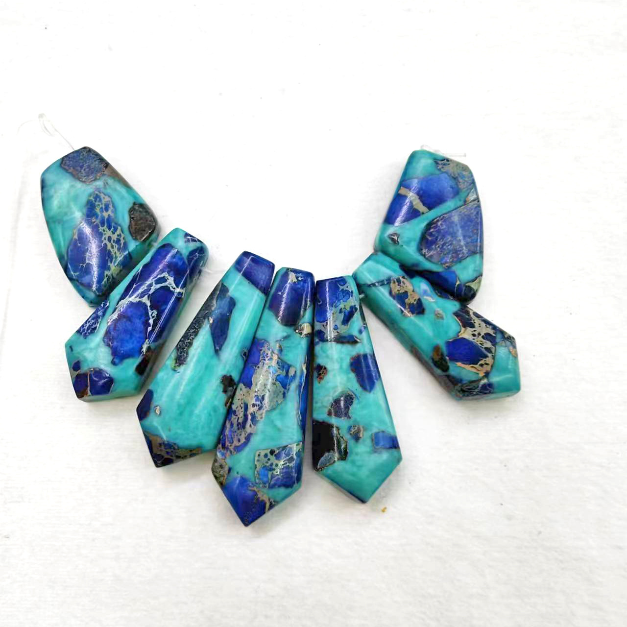 Turquoise Blue Gold