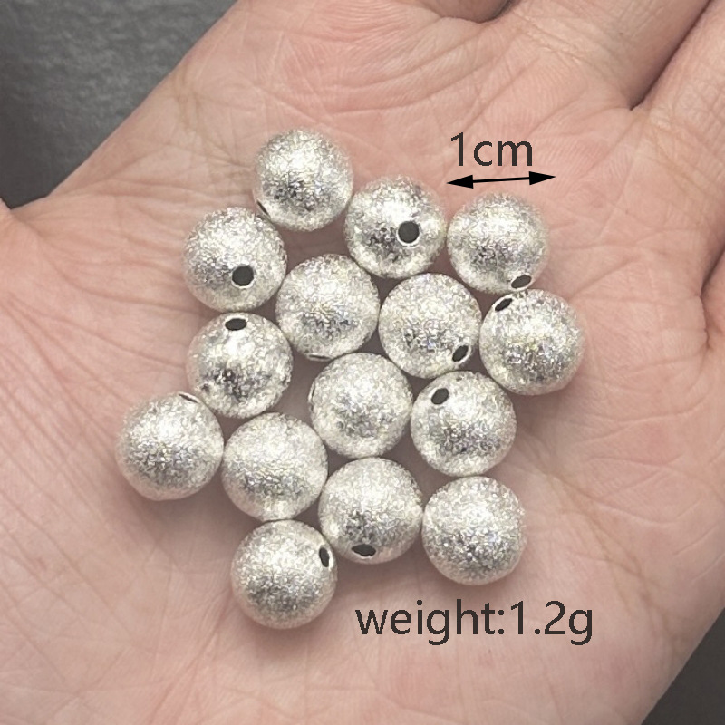 01 20pcs bright silver