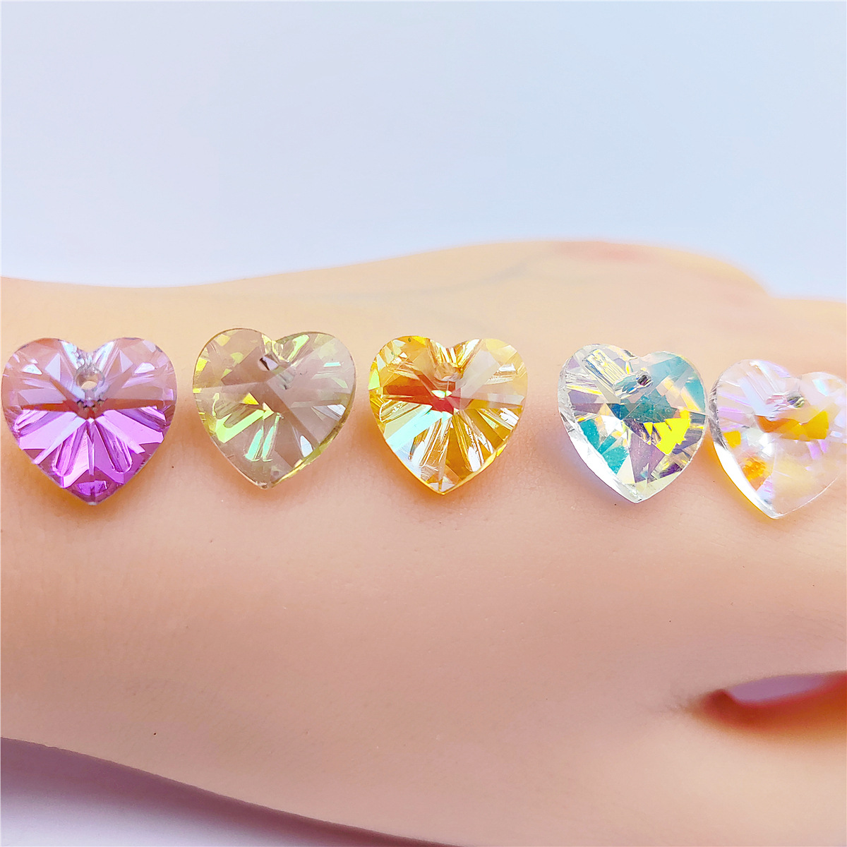 14mm peach heart