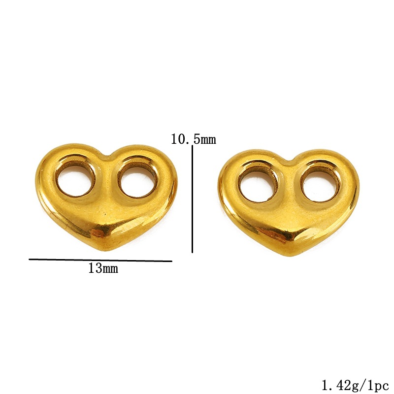 Gold 13x10.5mm