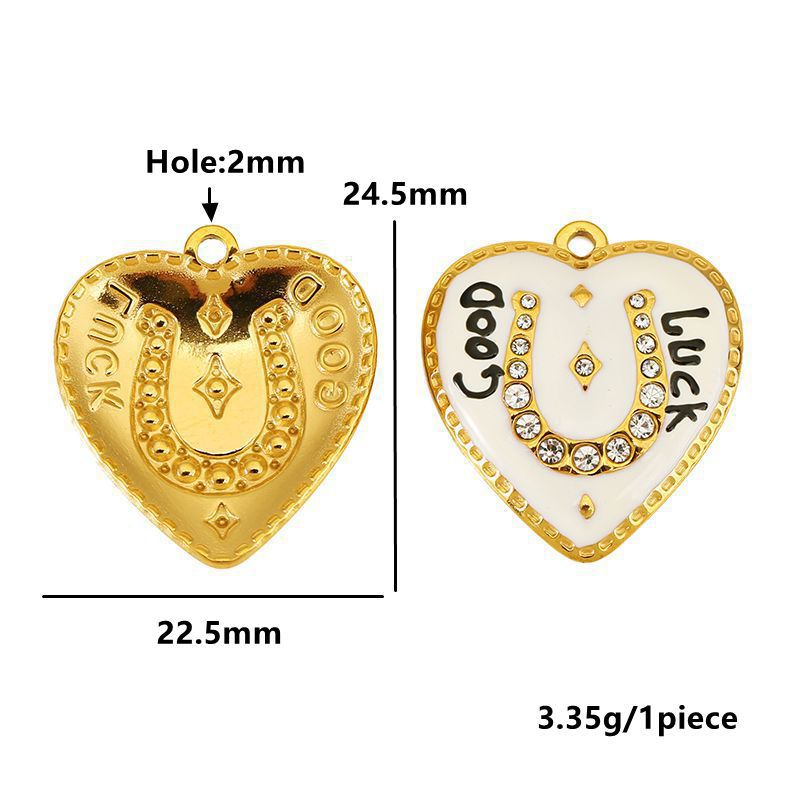 Love horseshoe white