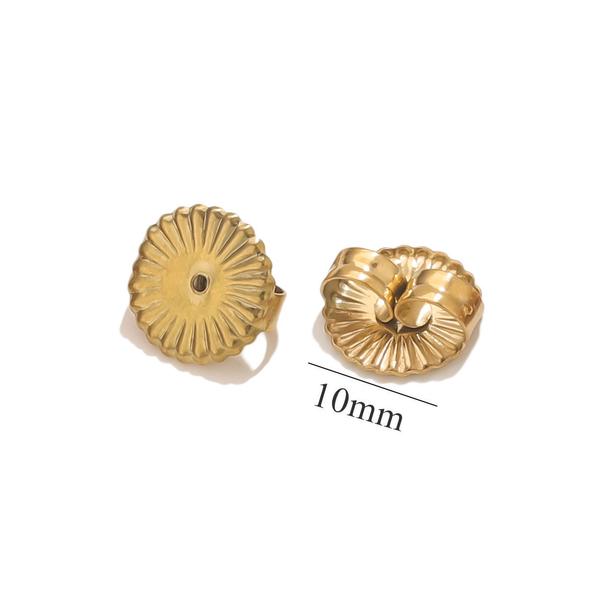 Large flower pattern-gold