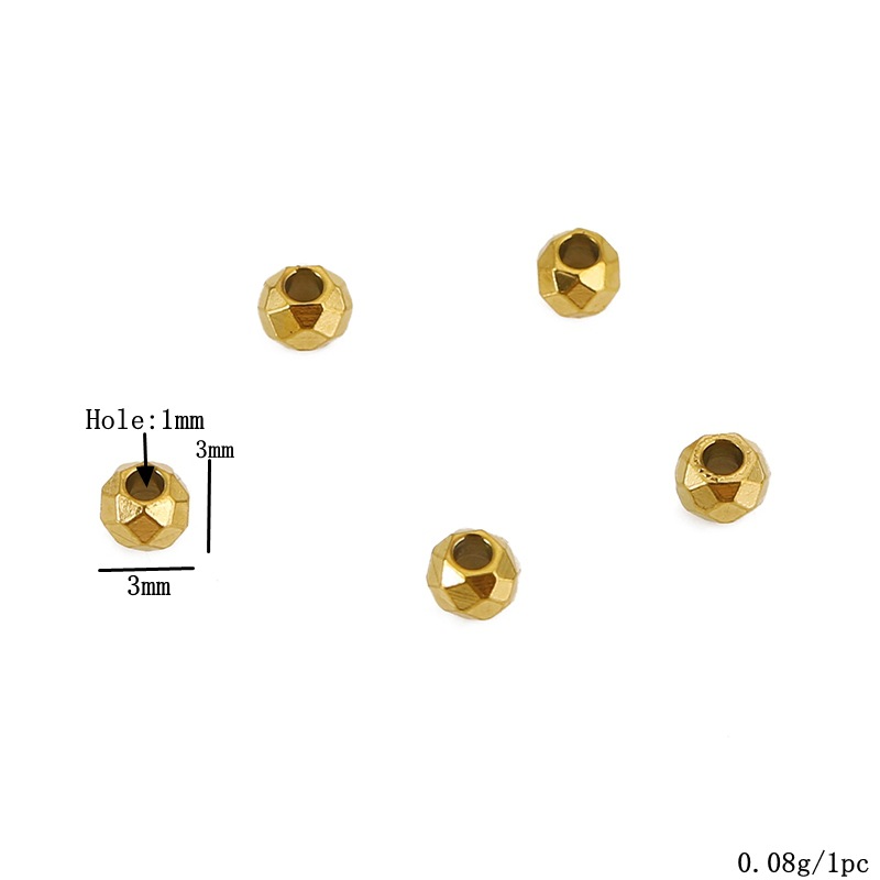 Gold 3mm (single plating)