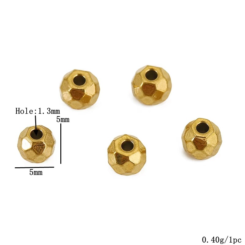 Gold 5mm (single plating)