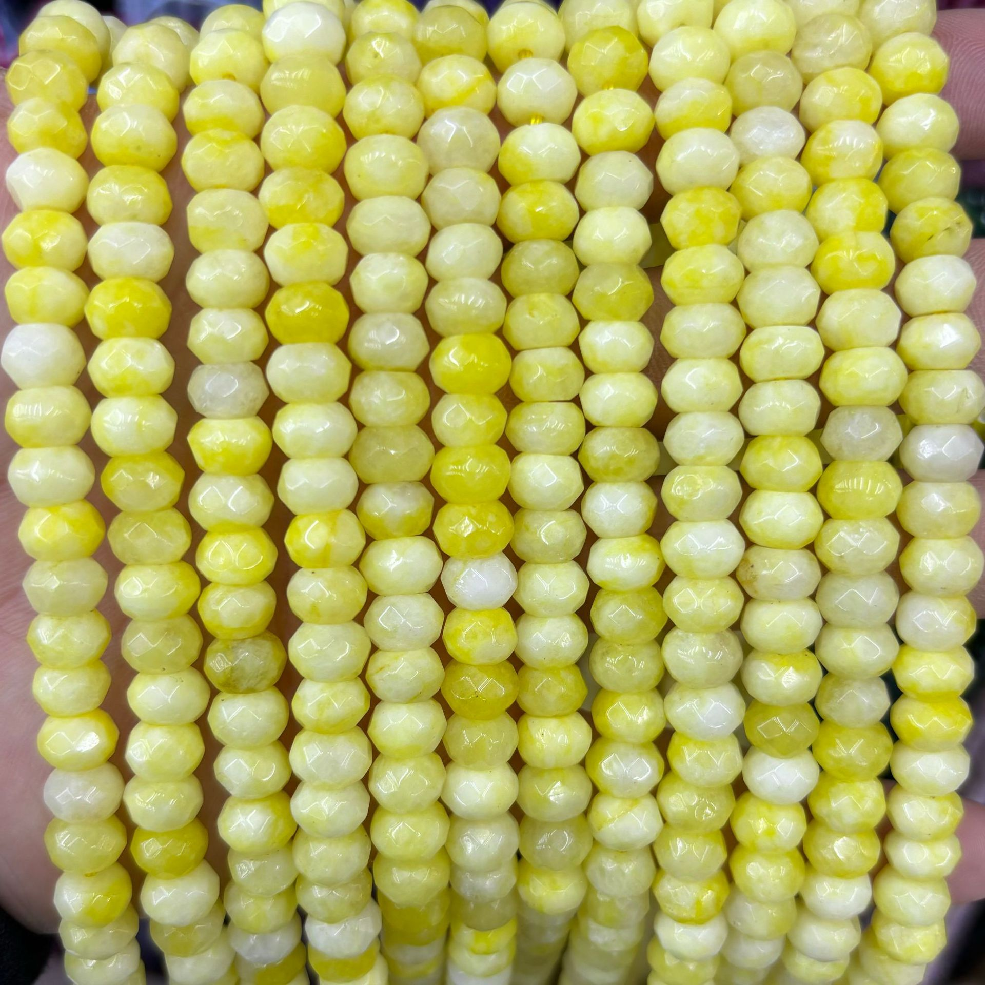 Bright yellow