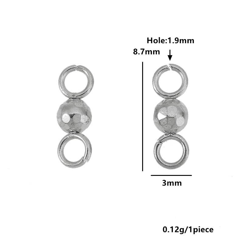 Double hanging 3mm-steel color