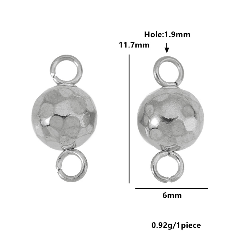 Double hanging 6mm steel color