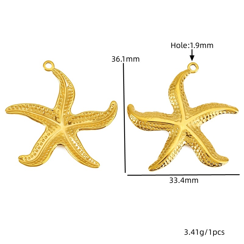 Golden starfish