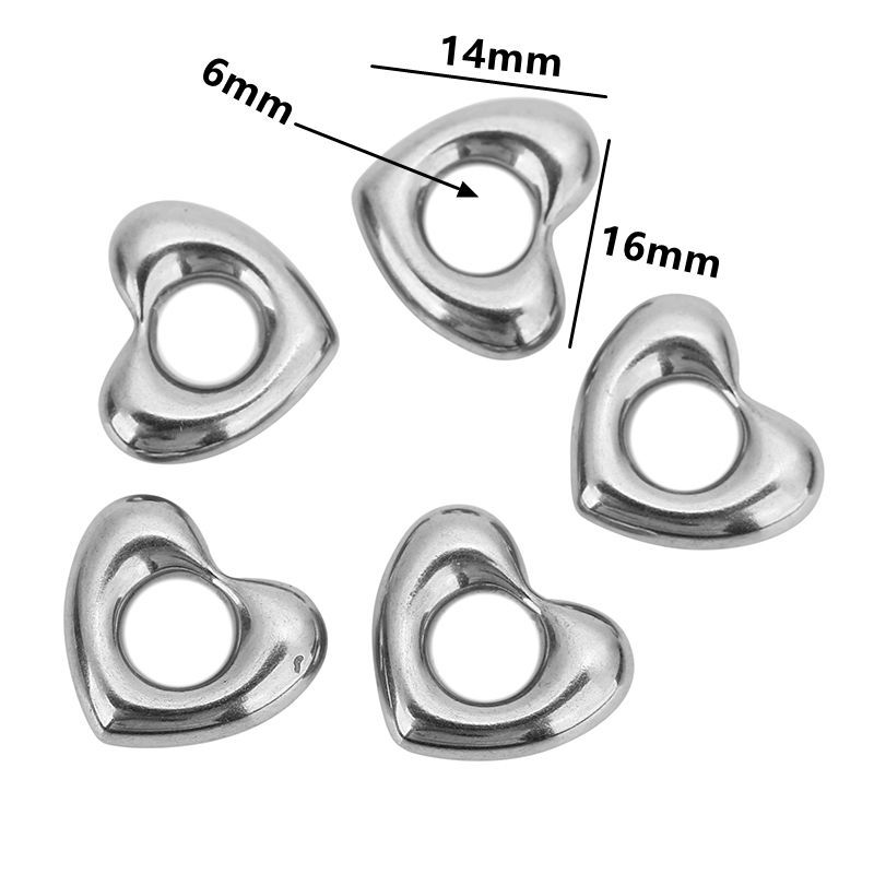 Large hole love steel color