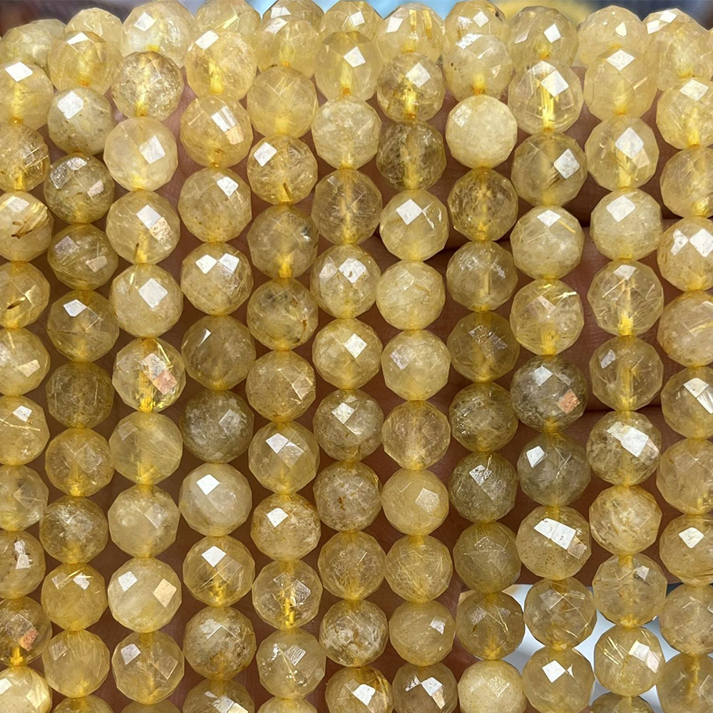 Yellow hair crystal