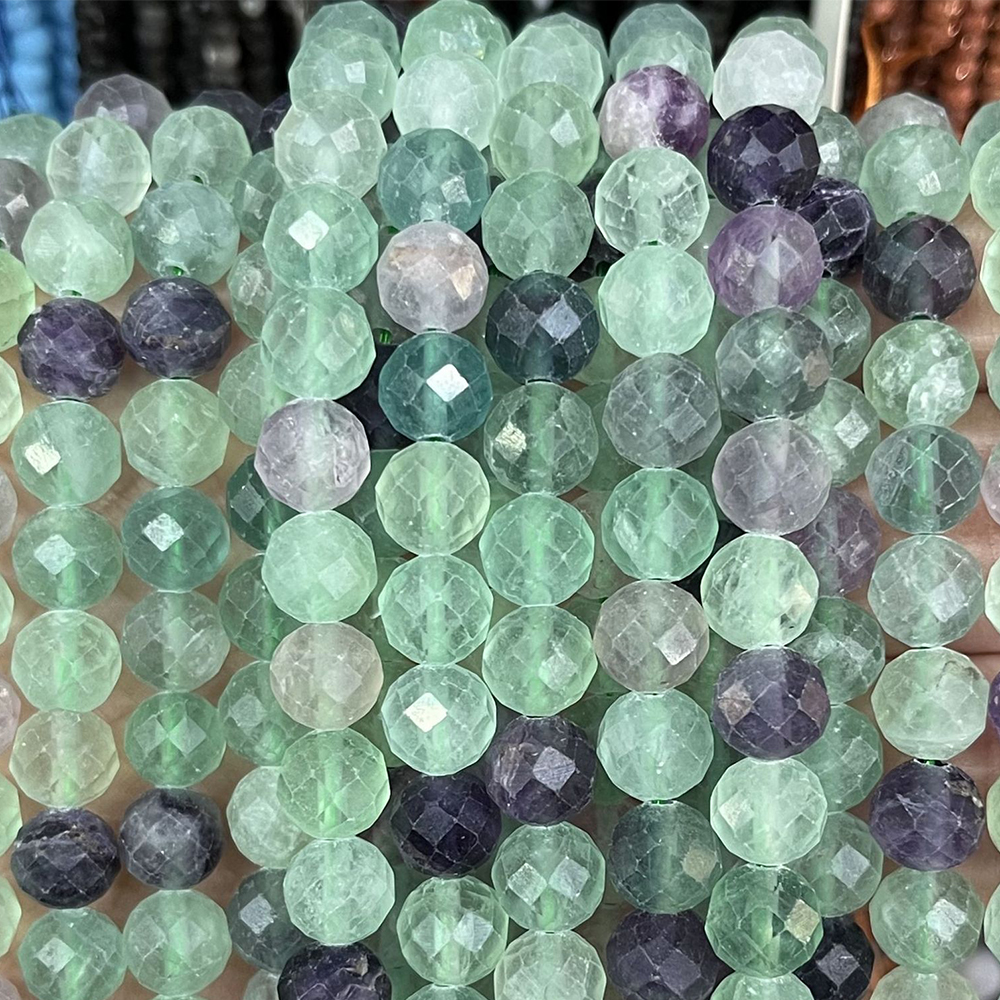 Colored fluorite