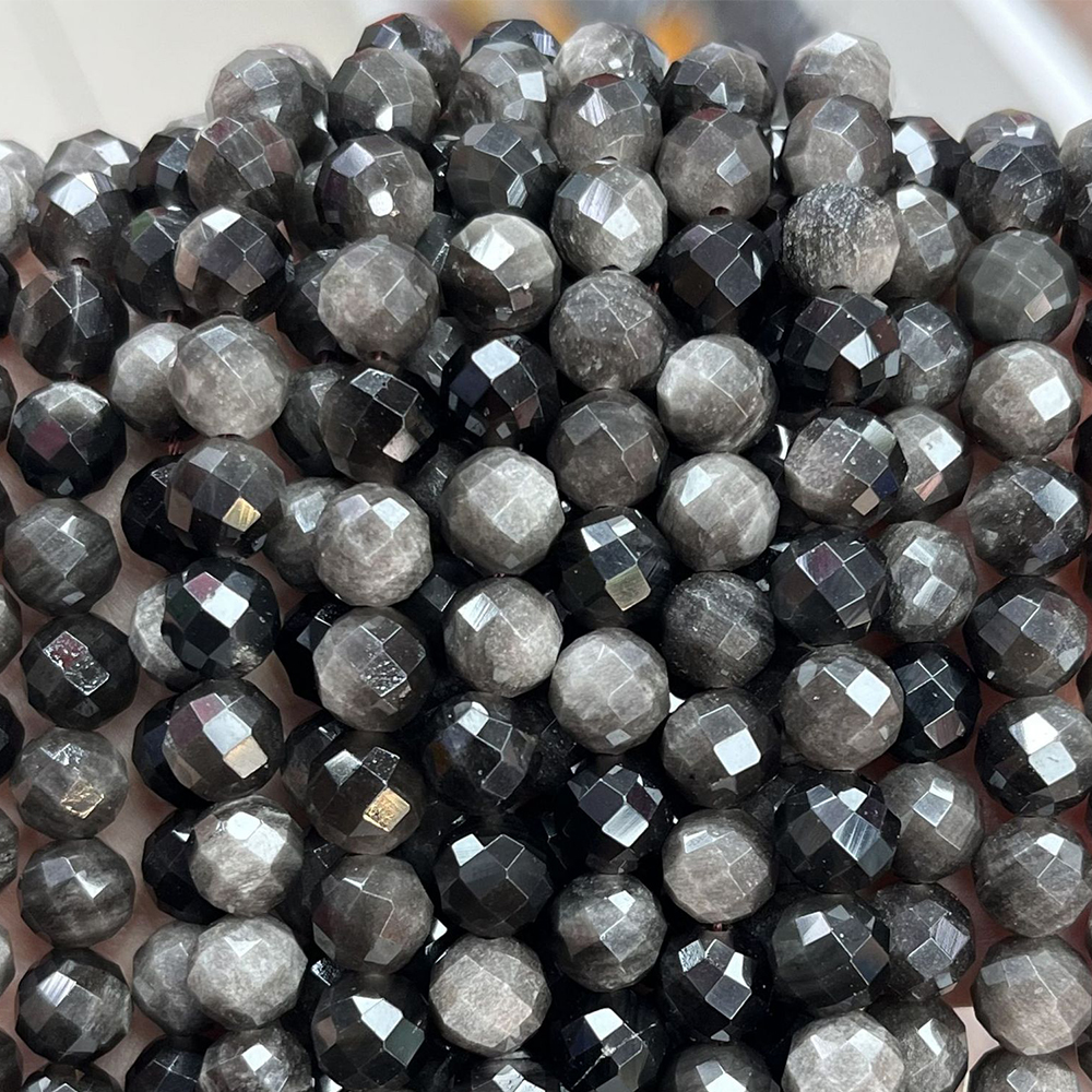 Silver obsidian