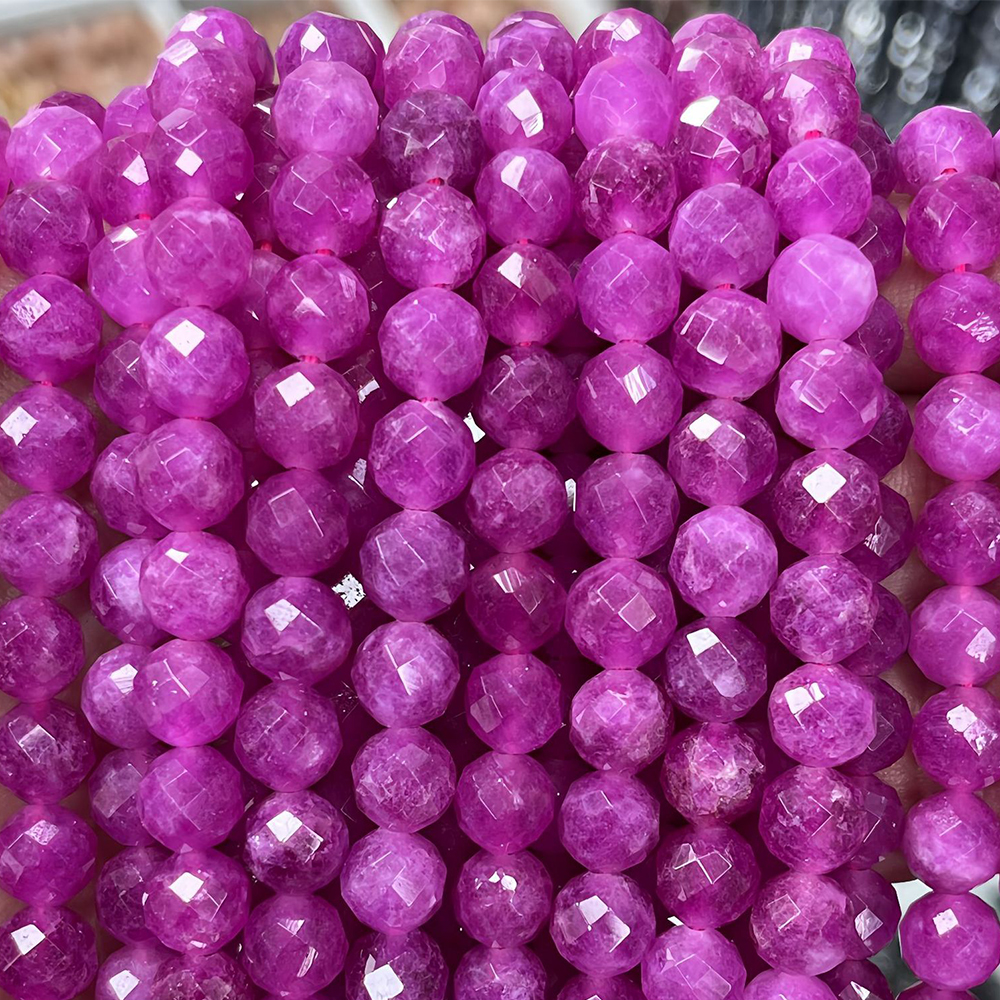 Optimized purple chalcedony