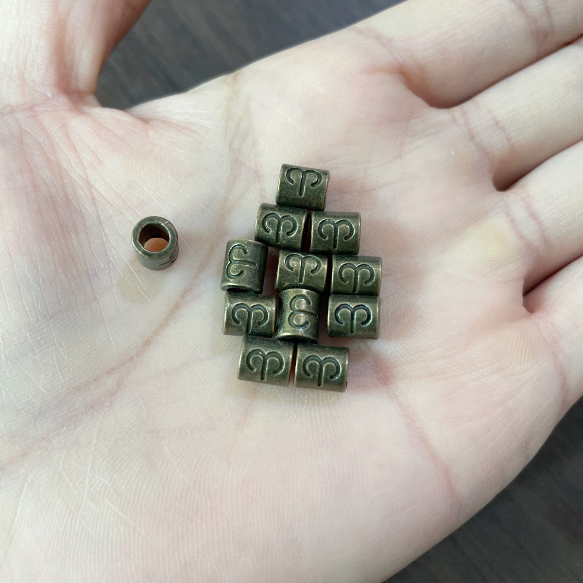 08 antique bronze plated