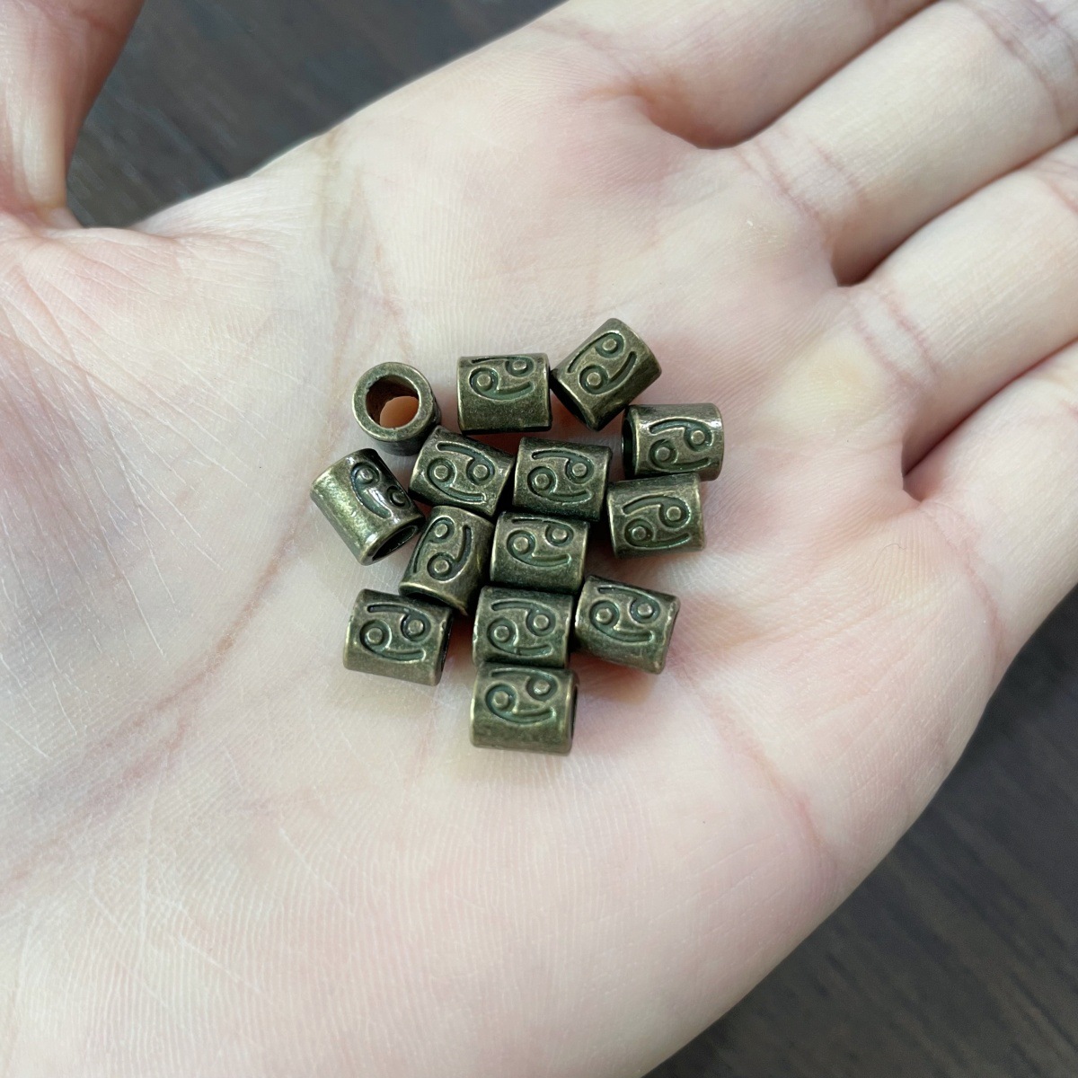 09 antique bronze plated