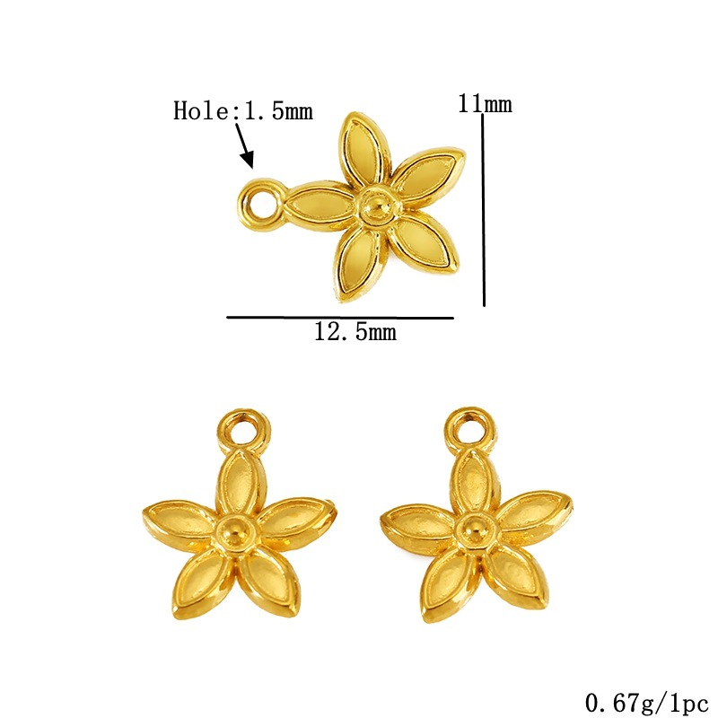Flower golden 1599