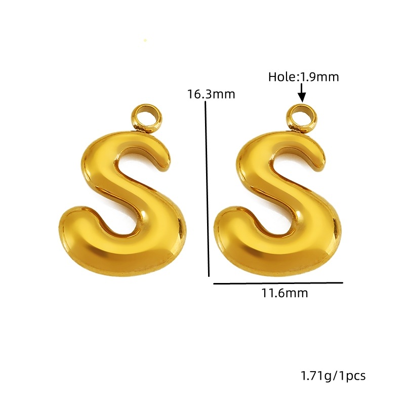 Golden letters-s