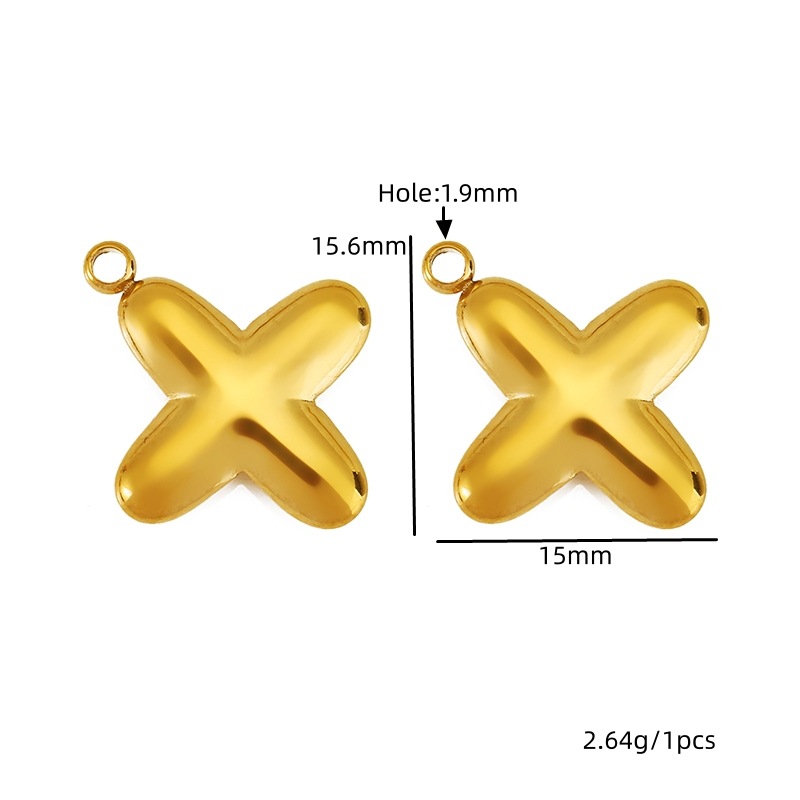 Golden letter-x