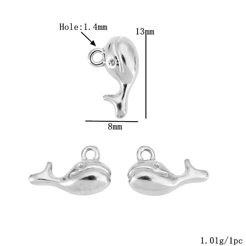 Steel color baby shark 1505