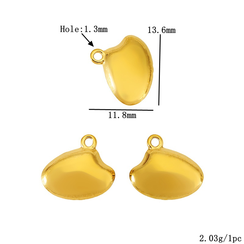Golden glossy shell 1503